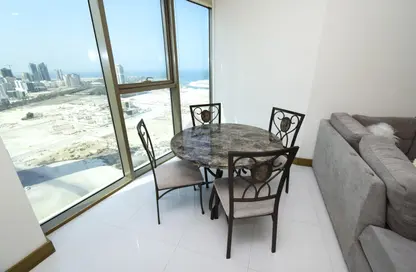 Dining Room image for: Apartment - 1 Bedroom - 2 Bathrooms for rent in Seef - Capital Governorate, Image 1