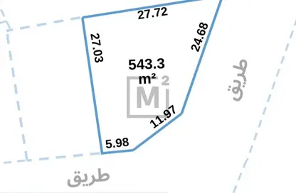 أرض - استوديو للبيع في عراد - المحرق