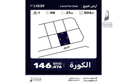 أرض - استوديو للبيع في توبلي - المحافظة الوسطى