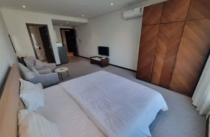 Apartment - Studio - 1 Bathroom for rent in Mahooz - Manama - Capital Governorate
