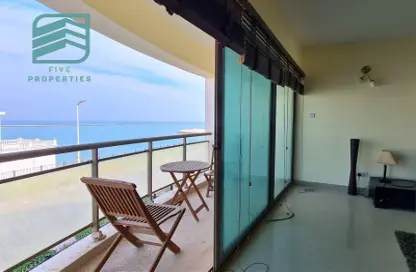 Balcony image for: Apartment - 2 Bedrooms - 2 Bathrooms for rent in Tala Island - Amwaj Islands - Muharraq Governorate, Image 1