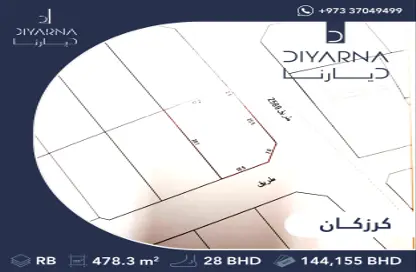 أرض - استوديو للبيع في كرزكان - المحافظة الشمالية