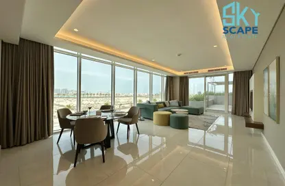 Apartment - 3 Bedrooms - 5 Bathrooms for rent in Canal View - Dilmunia Island - Muharraq Governorate