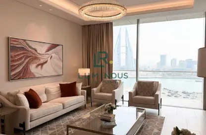 Apartment - 1 Bedroom - 2 Bathrooms for rent in Bahrain Bay - Capital Governorate