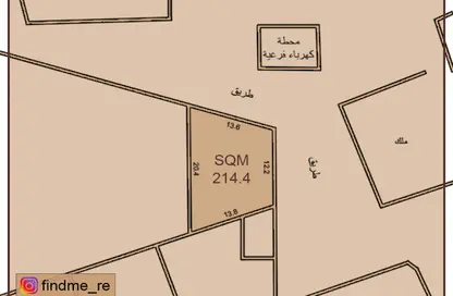 أرض - استوديو للبيع في العكر - المحافظة الوسطى