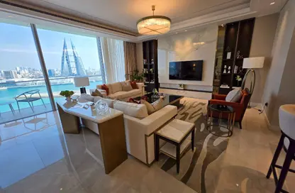 Apartment - 3 Bedrooms - 5 Bathrooms for rent in Bahrain Bay - Capital Governorate