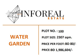 Seafront Plot 100 for sale in Water Garden