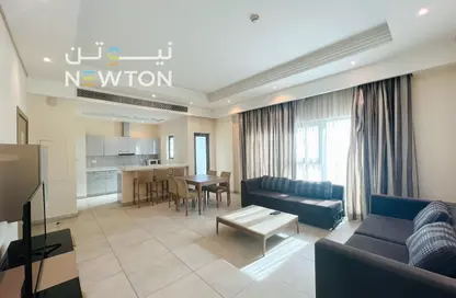 شقة - 2 غرف نوم - 3 حمامات للايجار في الجفير - محافظة العاصمة