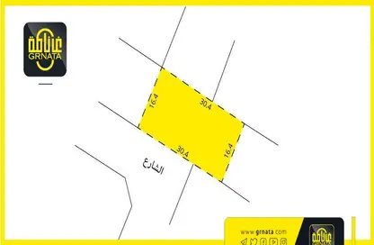 2D Floor Plan image for: Land - Studio for sale in Samaheej - Muharraq Governorate, Image 1
