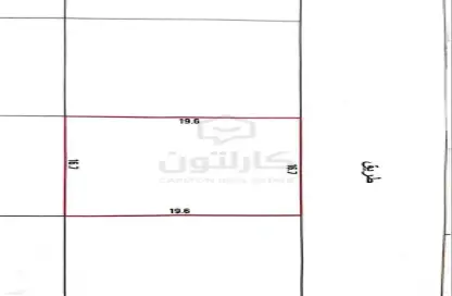 2D Floor Plan image for: Land - Studio for sale in Karzakkan - Northern Governorate, Image 1