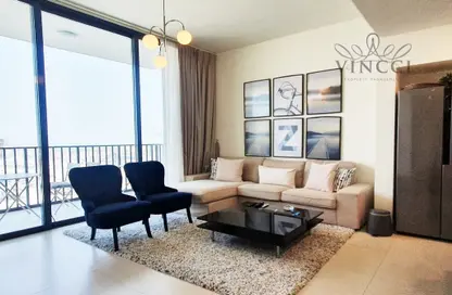 Living Room image for: Apartment - 2 Bedrooms - 2 Bathrooms for sale in Marassi Boulevard - Diyar Al Muharraq - Muharraq Governorate, Image 1
