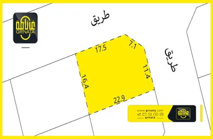 2D Floor Plan image for: Land - Studio for sale in Hamala - Northern Governorate, Image 1