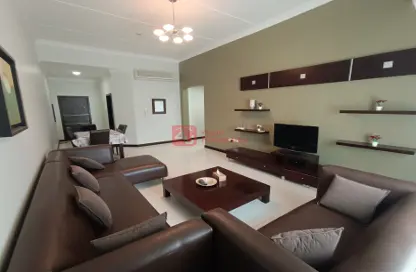 Living Room image for: Apartment - 1 Bedroom - 1 Bathroom for rent in Adliya - Manama - Capital Governorate, Image 1