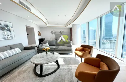 Apartment - 2 Bedrooms - 3 Bathrooms for rent in Bahrain Financial Harbour - Manama - Capital Governorate