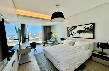 شقة - 2 غرف نوم - 3 حمامات للايجار في اللاجون - أمواج - المحرق