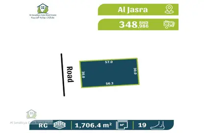 2D Floor Plan image for: Land - Studio for sale in Al Jasra - Northern Governorate, Image 1