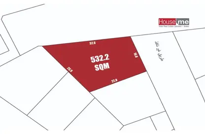 2D Floor Plan image for: Land - Studio for sale in Jurdab - Central Governorate, Image 1