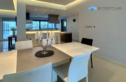 Dining Room image for: Apartment - 3 Bedrooms - 4 Bathrooms for rent in Reef Island - Capital Governorate, Image 1