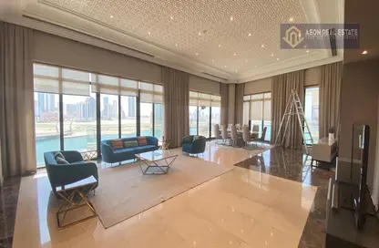 Penthouse - 4 Bedrooms - 5 Bathrooms for rent in Reef Island - Capital Governorate