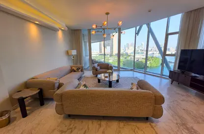 Apartment - 3 Bedrooms - 6 Bathrooms for rent in Bahrain Bay - Capital Governorate