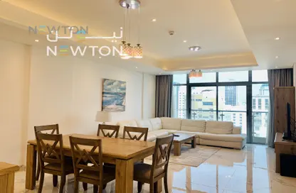 Apartment - 2 Bedrooms - 3 Bathrooms for rent in Al Juffair - Capital Governorate