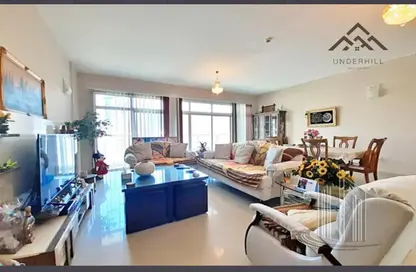 Living / Dining Room image for: Apartment - 3 Bedrooms - 3 Bathrooms for sale in The Lagoon - Amwaj Islands - Muharraq Governorate, Image 1