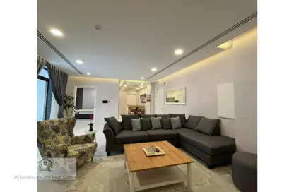 Living Room image for: Apartment - 3 Bedrooms - 2 Bathrooms for rent in Janabiya - Northern Governorate, Image 1