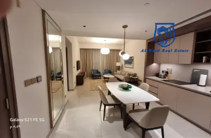 سكن إيجار شهري وغرف فندقية - غرفة نوم - 1 حمام للايجار في مراسي البحرين - ديار المحرق - المحرق