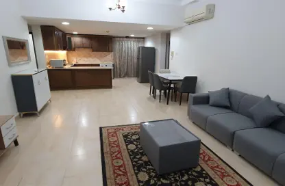 Living / Dining Room image for: Apartment - 3 Bedrooms - 2 Bathrooms for rent in Busaiteen - Muharraq Governorate, Image 1