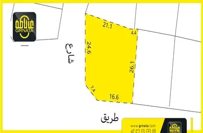 صورة لـ مخطط ثنائي الأبعاد أرض - استوديو للبيع في المقشع - المحافظة الشمالية ، صورة رقم 1
