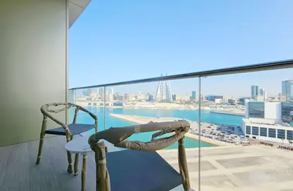 Apartment - 1 Bedroom - 1 Bathroom for rent in Bahrain Bay - Capital Governorate