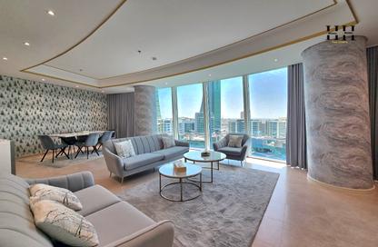 Apartment - 2 Bedrooms - 3 Bathrooms for rent in Bahrain Financial Harbour - Manama - Capital Governorate