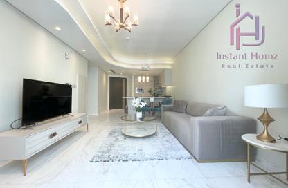 Apartment - 1 Bedroom - 1 Bathroom for rent in Bahrain Bay - Capital Governorate
