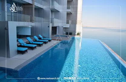 Pool image for: Apartment - 2 Bedrooms - 3 Bathrooms for sale in Durrat Marina - Durrat Al Bahrain - Southern Governorate, Image 1