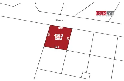 2D Floor Plan image for: Land - Studio for sale in Arad - Muharraq Governorate, Image 1
