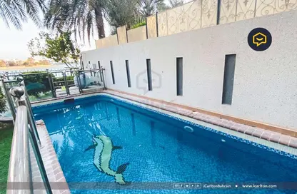Pool image for: Villa - 7 Bedrooms for rent in Amwaj Marina - Amwaj Islands - Muharraq Governorate, Image 1