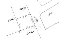 صورةمخطط ثنائي الأبعاد لـ: أرض للبيع في سماهيج - المحرق, صورة 1