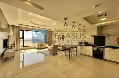 Kitchen image for: Apartment - 2 Bedrooms - 2 Bathrooms for rent in Amwaj Avenue - Amwaj Islands - Muharraq Governorate, Image 1