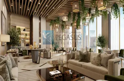 Living Room image for: Apartment - 2 Bedrooms - 3 Bathrooms for sale in Bahrain Bay - Capital Governorate, Image 1