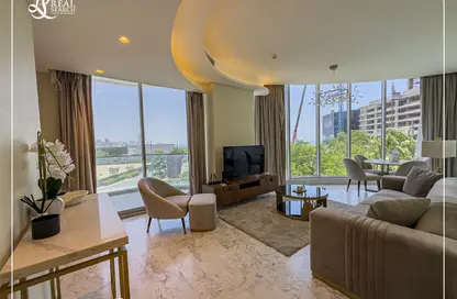 Apartment - 1 Bedroom - 1 Bathroom for rent in Bahrain Bay - Capital Governorate