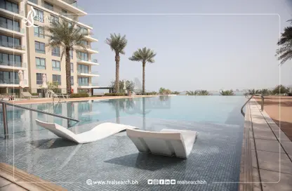 Pool image for: Apartment - 2 Bedrooms - 2 Bathrooms for rent in Marassi Shores Residences - Diyar Al Muharraq - Muharraq Governorate, Image 1