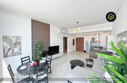 Living / Dining Room image for: Apartment - 2 Bedrooms - 2 Bathrooms for sale in Janabiya - Northern Governorate, Image 1