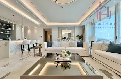 Apartment - 3 Bedrooms - 5 Bathrooms for rent in Bahrain Bay - Capital Governorate