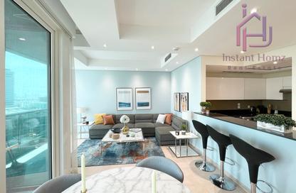 Apartment - 1 Bedroom - 2 Bathrooms for rent in Bahrain Financial Harbour - Manama - Capital Governorate