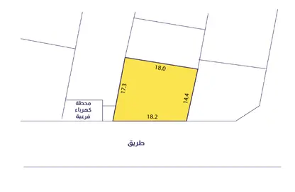 أرض - استوديو للبيع في السدرة - ديار المحرق - المحرق