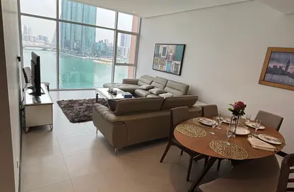 Apartment - 2 Bedrooms - 3 Bathrooms for rent in Reef Island - Capital Governorate