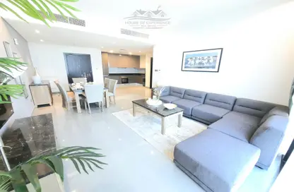Living / Dining Room image for: Apartment - 1 Bedroom - 1 Bathroom for rent in Seef - Capital Governorate, Image 1