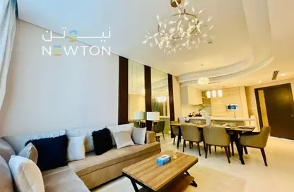 Apartment - 1 Bedroom - 1 Bathroom for rent in Bahrain Bay - Capital Governorate