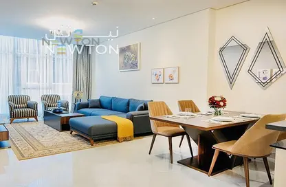 Apartment - 2 Bedrooms - 3 Bathrooms for rent in Al Juffair - Capital Governorate