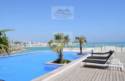 Pool image for: Apartment - 1 Bedroom - 1 Bathroom for rent in Marassi Al Bahrain - Diyar Al Muharraq - Muharraq Governorate, Image 1